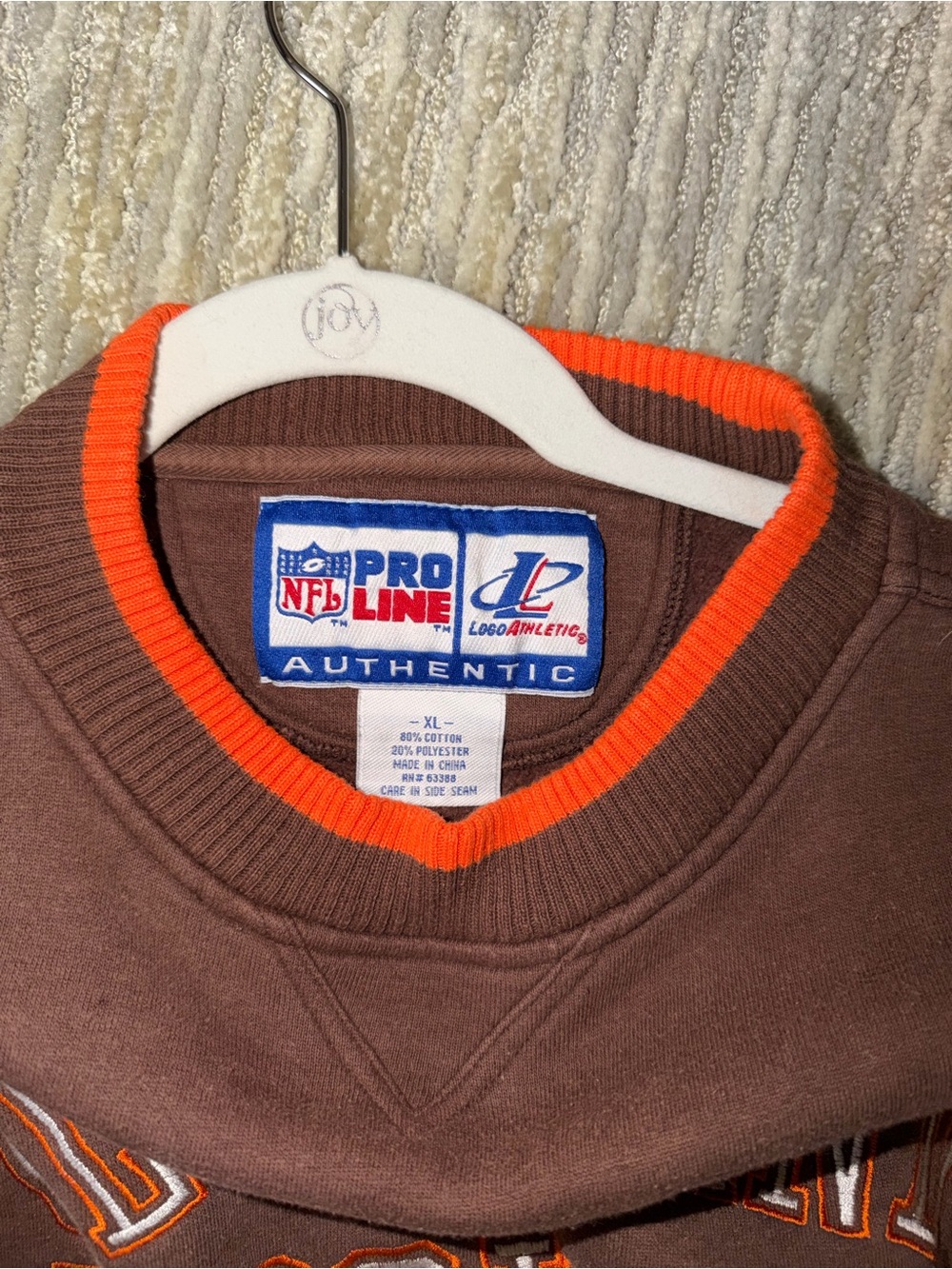 Vintage Cleveland Browns NFL Pro Line Crewneck Sweatshirt XL Embroidered - Picture 8 of 12